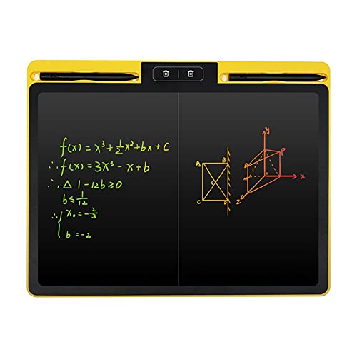 Sadkyer GroßE LCD-Schreibtafel 16 mit 2 LöSchtasten und Geteiltem Bildschirm (FüR Lokales LöSchen), Zeichen- und Doodle- von Sadkyer