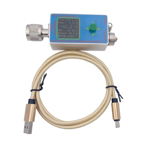Sadkyer Neue 10GHz LCD RF Power Meter N-Typ Typ-C USB Full-Band RF Schaltung Entwicklung Netzwerk Serielle Kommunikation Einfach zu bedienen von Sadkyer