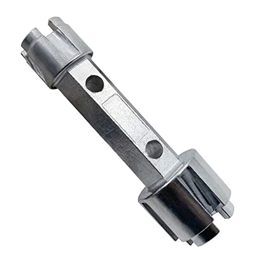 Sadkyer Tub Drain Remover Wrench Tub Drain Wrench Tub Ended Drain Wrench Drain Remover Tool Zinc Alloy Wrench for Bathroom von Sadkyer