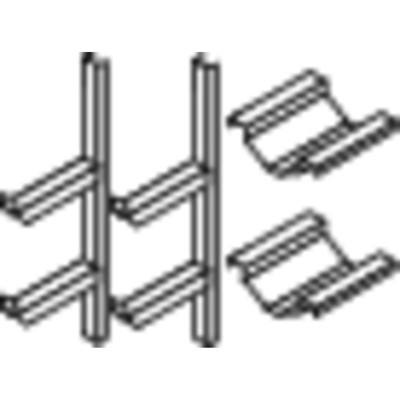 Fassregal für2 X 50/60-L-Fässer von Säbu