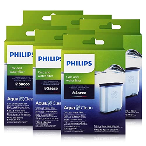 Philips CA6903/10 AquaClean Wasserfilter für Saeco Philips Automaten (6er Pack) von Saeco