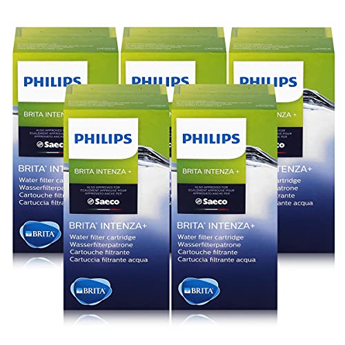 Philips Saeco CA6702/10 Brita Intenza+ Wasserfilter-patrone (5er Pack) von Saeco