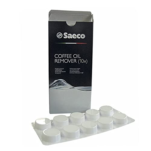 Saeco 141650100 ORIGINAL Reinigertabletten Tabs Fettlöser Entfetter Kaffeefett Lösung Kaffeeautomat Kaffeevollautomat Kaffeemaschine Siebträgergerät Thermoskanne auch Philips 996530066831 von Saeco