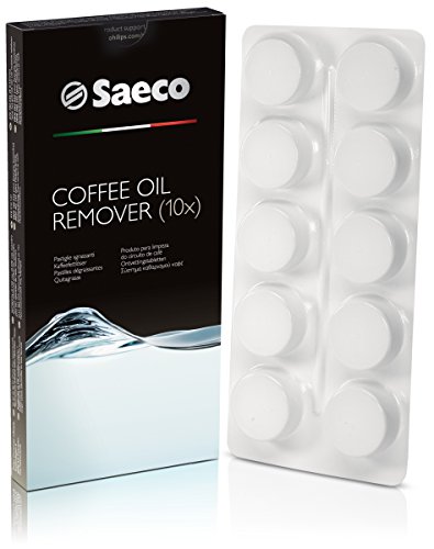 Saeco CA6704/99 Kaffeefettlöser-Tabletten (für Kaffeevollautomaten) 1er Pack (10 x 1,6 g) Saeco CA6704/99 Kaffeefettlöser-Tabletten (für Kaffeevollautomaten) 1er Pack (10 x 1,6 g) von Philips Saeco