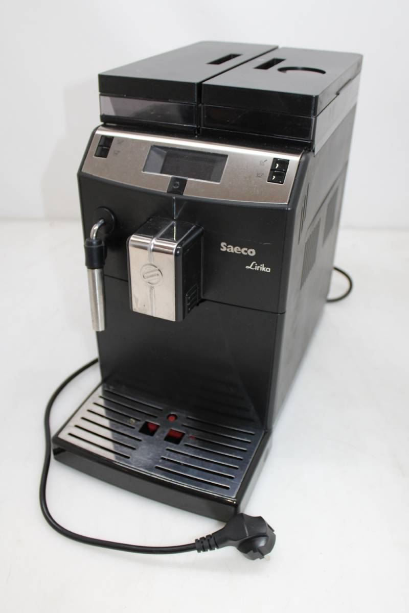 Saeco Lirika Coffee Schwarz Kaffeevollautomat Kaffeemaschine Espresso Siehe Text C-Ware von Saeco