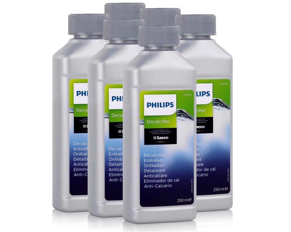 Saeco Philips Saeco CA6700/10 Entkalker 250ml - Für Kaffeevollautomaten (6er Entkalker von Saeco