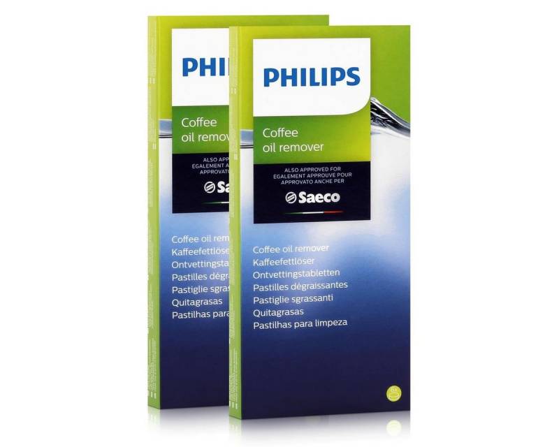 Saeco Philips Saeco CA6704/10 Kaffeefettlöser - 6 Tabletten á 1,6g (2er Pack Reinigungstabletten von Saeco