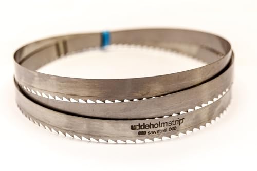 3 x SBM Uddeholm Holzsägeband 2100 x 15 x 0,6 mm mit 6 mm Zahnabstand, Bandsägeblatt von Sägeband-Manufaktur