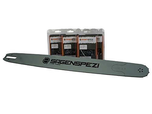 105cm Sägenspezi Schwert-Set Solid Drive mit 4 Vollmeißelketten 3/8" 135TG 1,6mm passend für Stihl MS661 MS 661 105cm Sägenspezi Schwert-Set Solid Drive mit 4 Vollmeißelketten 3/8" 135TG 1,6mm passend für Stihl MS661 MS 661 von Sägenspezi