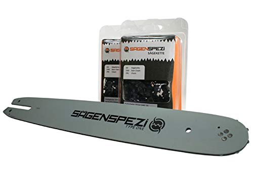 35cm Schwert-Set Drive mit 2 Vollmeißelketten 3/8"P 50TG 1,3mm passend für Stihl MS 194 T MS194T von Sägenspezi