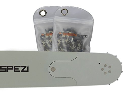70cm Sägenspezi Schwert-Set Solid Drive mit 2 Halbmeißelketten 3/8" 93TG 1,5mm passend für Dolmar PS7910 PS 7910 von Sägenspezi