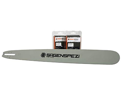 90cm Sägenspezi Schwert-Set Solid Laser mit 2 Halbmeißelketten .404" 104TG 1,6mm passend für Stihl 084 088 MS 880 von Sägenspezi