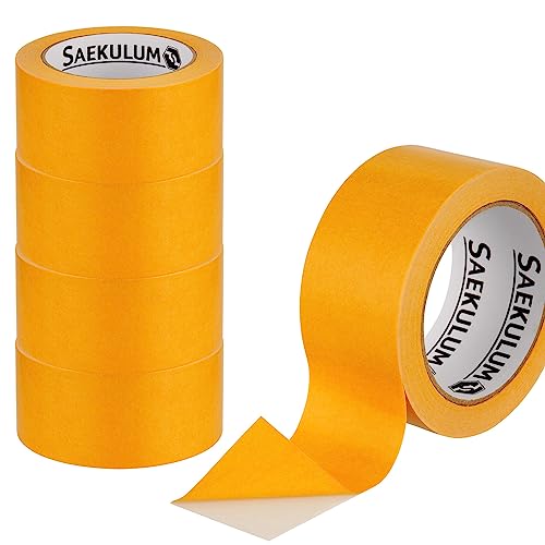 Saekulum Doppelseitiges Klebeband / 50 mm x 25 m pro Rolle/Teppich-Verlegeband, doppelseitiges Teppichklebeband Doppelklebeband, Teppichband starke Klebekraft vielseitig einsetzbar (5) von Saekulum