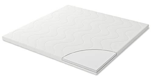 Sämann Laufgittermatratze Cloud Basic 75x100 cm - Matratze für Baby Laufstall - Baumwollbezug mit Reißverschluss für Allergiker von Sämann