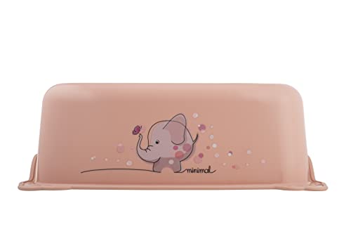 Sämann Tritthocker - hochwertiger Hocker für Kinder - Anti-Rutsch-Funktion - Toilettenhocker in Pastellfarben - schadstofffreier Kinderhocker - sicher und langlebig - Junge und Mädchen rosa von Sämann