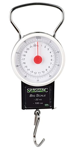 Specitec Waage mit Maßband 22 KG Big Scale Transportwaage,Fischwaage,Hängewaage,Reisewaage von Sänger