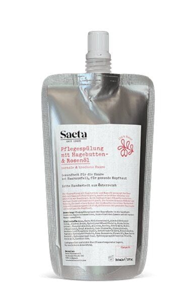 Saeta Bio-Haarspülung Hagebutten & Rosenöl von Saeta
