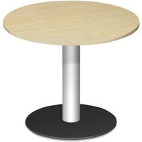 Geramöbel Säulentisch mit Tellerfuß, ØxH 900 x 720 mm, Ahorn von Geramöbel
