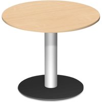 Geramöbel Säulentisch mit Tellerfuß, ØxH 900 x 720 mm, Buche von Geramöbel