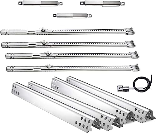 SafBbcue Grillteile Kit für Charbroil 463347017 463376017 Charbroil Performance 4 Brenner Ersatzteile 463342119 463342118 463335517 463376217 463337 37731 9 G470-5200-W1 G470-0004-W1 von SafBbcue