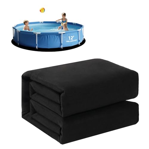 Safana 3.6 m Pool Liner Pad, Round Pool Pad for Above Ground Pool, Under Pool Mat, Swimming Pool Padding Accessories, Durable Puncture Protection Eco-Friendly Extend Liner Life Safana 3.6 m Pool Liner Pad, Round Pool Pad for Above Ground Pool, Under Pool Mat, Swimming Pool Padding Accessories, Durable Puncture Protection Eco-Friendly Extend Liner Life von Safana