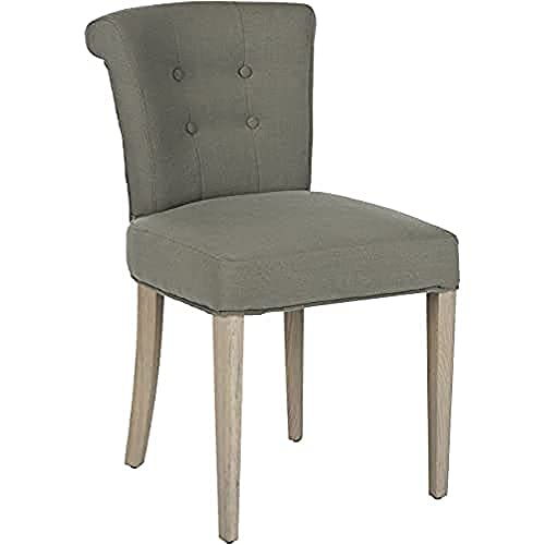 SAFAVIEH 2er Set Gepolstert Esszimmerstühle, Taupe, 50 X 60 X 85 von Safavieh