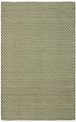 SAFAVIEH Modern Teppich für Wohnzimmer, Esszimmer, Schlafzimmer - Boston Collection, Kurzer Flor, Olive, 152 X 244 cm von Safavieh