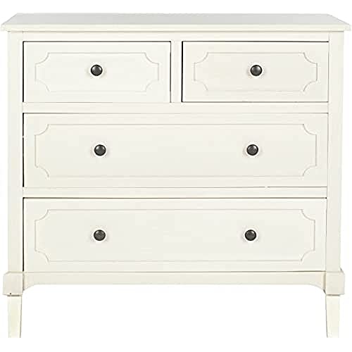 SAFAVIEH Modern Wooden Console with Storage, in White, 80 X 35 X 75 von Safavieh