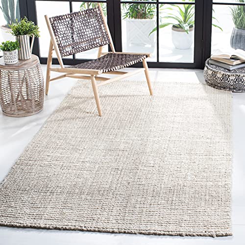 SAFAVIEH Naturfaser Teppich für Wohnzimmer, Esszimmer, Schlafzimmer - Natural Fiber Collection, Kurzer Flor, Bleichmittel und Elfenbein, 183 X 274 cm SAFAVIEH Naturfaser Teppich für Wohnzimmer, Esszimmer, Schlafzimmer - Natural Fiber Collection, Kurzer Flor, Bleichmittel und Elfenbein, 183 X 274 cm von Safavieh