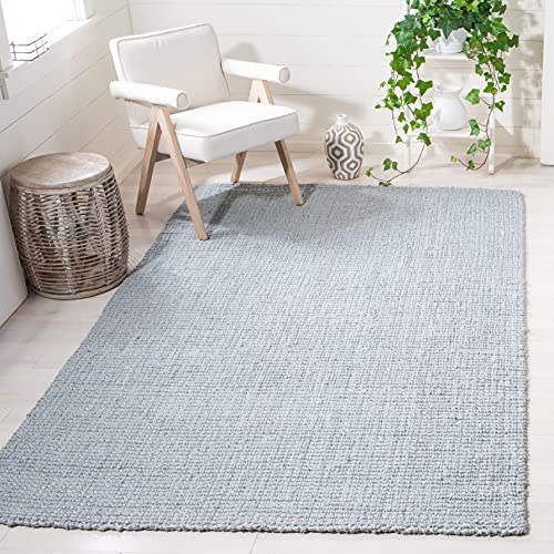 SAFAVIEH Naturfaser Teppich für Wohnzimmer, Esszimmer, Schlafzimmer - Natural Fiber Collection, Kurzer Flor, Hellgrau, 183 X 274 cm SAFAVIEH Naturfaser Teppich für Wohnzimmer, Esszimmer, Schlafzimmer - Natural Fiber Collection, Kurzer Flor, Hellgrau, 183 X 274 cm von Safavieh