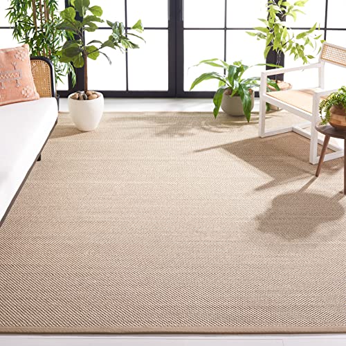 SAFAVIEH Naturfaser Teppich für Wohnzimmer, Esszimmer, Schlafzimmer - Natural Fiber Collection, Kurzer Flor, Natürlich, 244 X 305 cm SAFAVIEH Naturfaser Teppich für Wohnzimmer, Esszimmer, Schlafzimmer - Natural Fiber Collection, Kurzer Flor, Natürlich, 244 X 305 cm von Safavieh