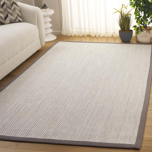 SAFAVIEH Naturfaser Teppich für Wohnzimmer, Esszimmer, Schlafzimmer - Natural Fiber Collection, Kurzer Flor, Natürlich und Beige, 244 X 305 cm SAFAVIEH Naturfaser Teppich für Wohnzimmer, Esszimmer, Schlafzimmer - Natural Fiber Collection, Kurzer Flor, Natürlich und Beige, 244 X 305 cm von Safavieh