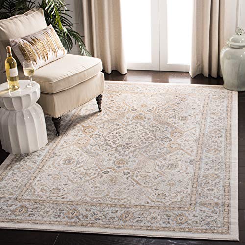 SAFAVIEH Traditionell Teppich für Wohnzimmer, Esszimmer, Schlafzimmer - Isabella Collection, Kurzer Flor, Creme und Beige, 274 X 366 cm SAFAVIEH Traditionell Teppich für Wohnzimmer, Esszimmer, Schlafzimmer - Isabella Collection, Kurzer Flor, Creme und Beige, 274 X 366 cm von Safavieh