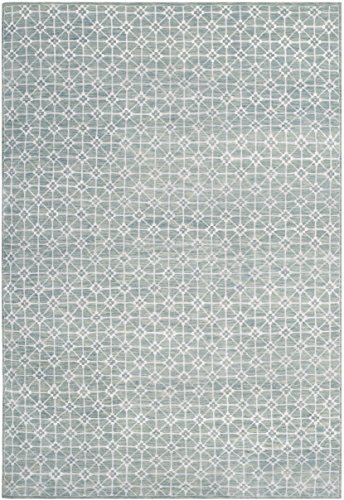 SAFAVIEH Traditionell Teppich für Wohnzimmer, Esszimmer, Schlafzimmer - Kensington Collection, Kurzer Flor, Blau, 183 X 274 cm von Safavieh