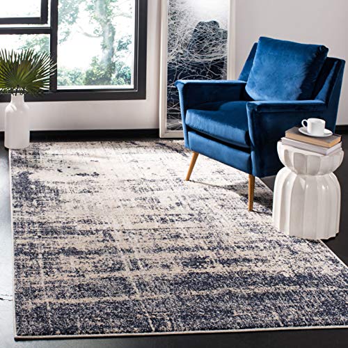 SAFAVIEH Modern Teppich für Wohnzimmer, Esszimmer, Schlafzimmer - Adirondack Collection, Kurzer Flor, Gold und Marine, 183 X 274 cm SAFAVIEH Modern Teppich für Wohnzimmer, Esszimmer, Schlafzimmer - Adirondack Collection, Kurzer Flor, Gold und Marine, 183 X 274 cm von Safavieh
