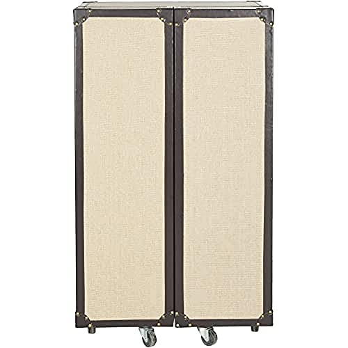 SAFAVIEH Rustikal Hölzernes Bar-Schrank, Beige, 45 X 60 X 105 von Safavieh