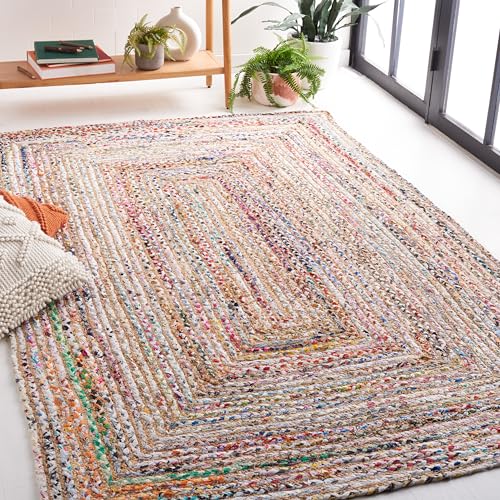 Safavieh Boho Teppich für Wohnzimmer, Esszimmer, Schlafzimmer - Cape Cod Collection, Kurzer Flor, Multi, 274 x 365 cm Safavieh Boho Teppich für Wohnzimmer, Esszimmer, Schlafzimmer - Cape Cod Collection, Kurzer Flor, Multi, 274 x 365 cm von Safavieh