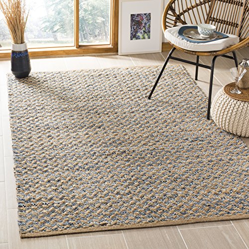 SAFAVIEH Küstengebiete Teppich für Wohnzimmer, Esszimmer, Schlafzimmer - Cape Cod Collection, Kurzer Flor, Beige, 244 X 305 cm von Safavieh