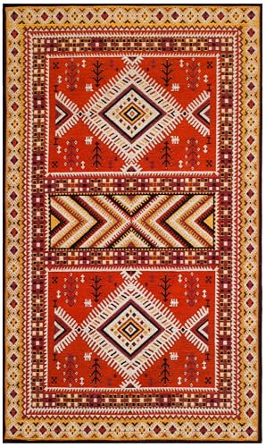 Safavieh Classic Vintage Collection CLV511D Orange and Gold Area Rug, 3' x 5' von Safavieh