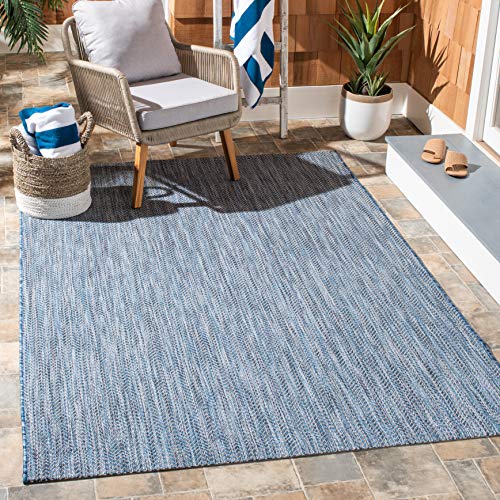 Safavieh Courtyard Collection CY8022-03012 Teppich, für drinnen und draußen, 60 x 90 cm, Natur- und cremefarben von Safavieh