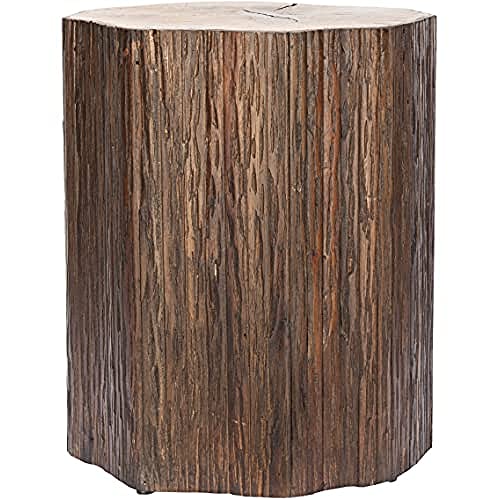 Safavieh EUH4610 Beistelltisch, Holz, Braun, 37 x 37 x 44.95 cm von Safavieh