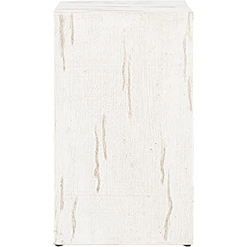 Safavieh EUH4611 Beistelltisch, Holz, Weiß, 27 x 27 x 48 cm von Safavieh