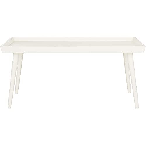 SAFAVIEH Modern Akzenttisch Akzenttisch aus Holz, Antik und Weiß, 55 X 105 X 50 von Safavieh