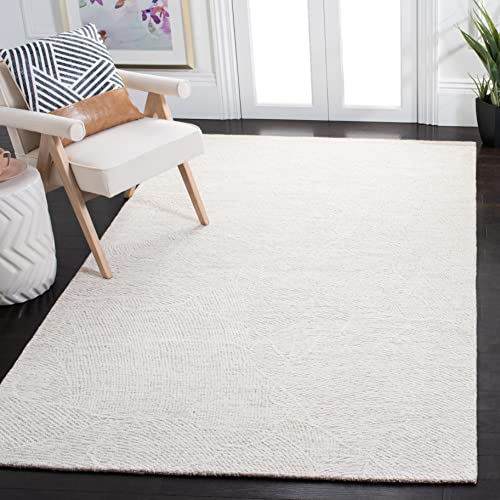 Safavieh Geometrisch Teppich für Wohnzimmer, Esszimmer, Schlafzimmer - Metro Collection, Kurzer Flor, Elfenbein, 120 x 180 cm Safavieh Geometrisch Teppich für Wohnzimmer, Esszimmer, Schlafzimmer - Metro Collection, Kurzer Flor, Elfenbein, 120 x 180 cm von Safavieh