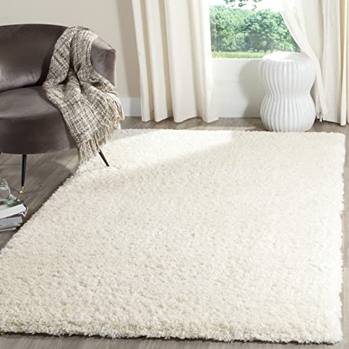 Safavieh Indie Shag Collection SGI320A Creme Area Rug (5'1" x 7'6") von Safavieh