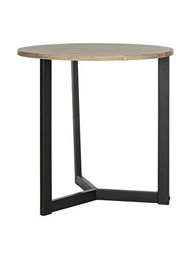 Safavieh Lackierter Beistelltisch, Metall, steinfarbenes Graubraun/schwarz, 57 x 57 x 57.91 cm Safavieh Lackierter Beistelltisch, Metall, steinfarbenes Graubraun/schwarz, 57 x 57 x 57.91 cm von Safavieh