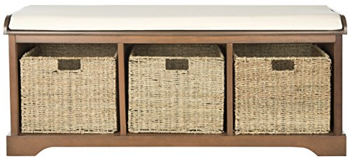 Safavieh Modern Innen Bank, Braun, 120 x 41 x 50 von Safavieh