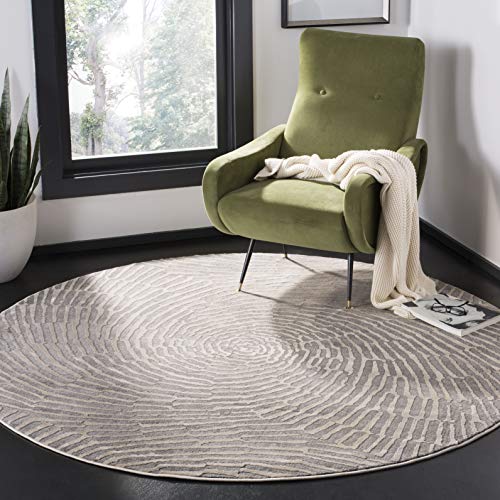 Safavieh Modern Teppich für Wohnzimmer, Esszimmer, Schlafzimmer - Meadow Collection, Kurzer Flor, Taupe, 200 x 200 cm Safavieh Modern Teppich für Wohnzimmer, Esszimmer, Schlafzimmer - Meadow Collection, Kurzer Flor, Taupe, 200 x 200 cm von Safavieh