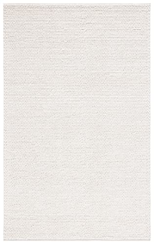Safavieh Naturfaser Teppich für Wohnzimmer, Esszimmer, Schlafzimmer - Natural Fiber Collection, Kurzer Flor, Beige, 65 x 305 cm von Safavieh