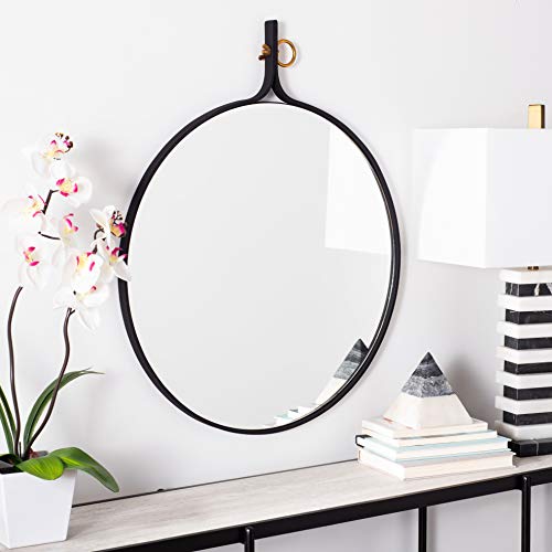 SAFAVIEH Decorative Hanging Wall Mirror for Living Room, Bedroom, Hallway, in Matte Black, 73.66 X 71.12 X 7.62 SAFAVIEH Decorative Hanging Wall Mirror for Living Room, Bedroom, Hallway, in Matte Black, 73.66 X 71.12 X 7.62 von Safavieh